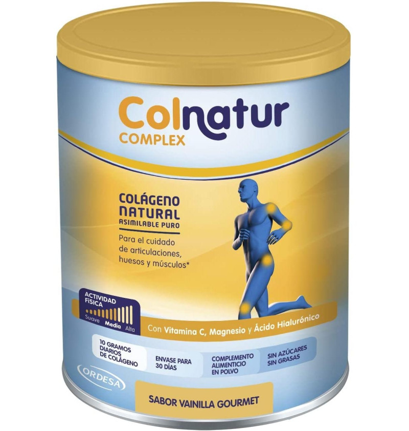 Colnatur Complex (1 Envase 330 g Sabor Vainilla Gourmet) - Laboratorios Ordesa S.l