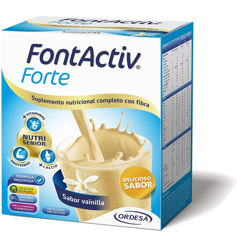 Fontactiv Forte (14 Sobres 30 g Sabor Vainilla) - Laboratorios Ordesa S.l