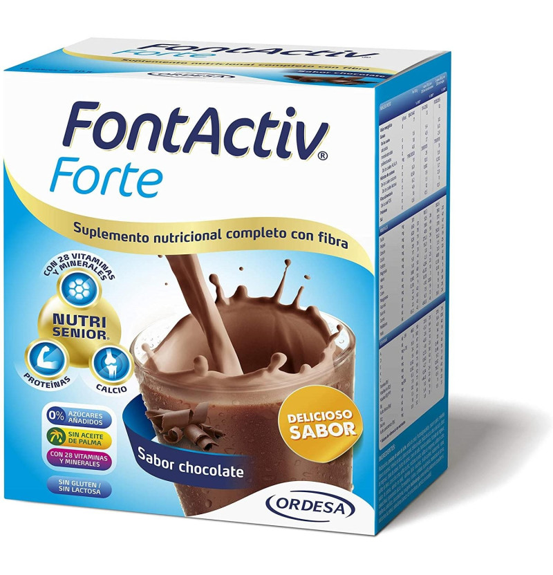 Fontactiv Forte (14 Sobres 30 g Sabor Chocolate) - Laboratorios Ordesa S.l