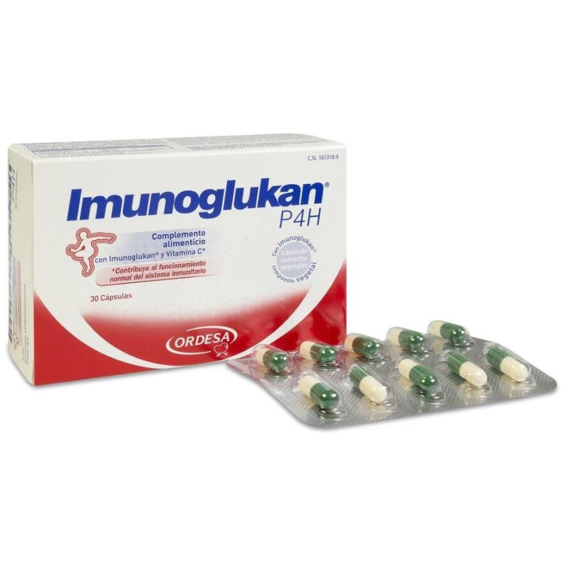 Imunoglukan P4h Cápsulas, 30 Cápsulas - Ordesa