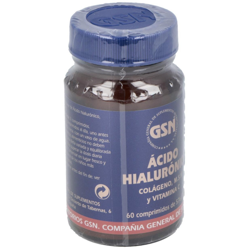 Gsn Ácido Hialurónico 60Comp