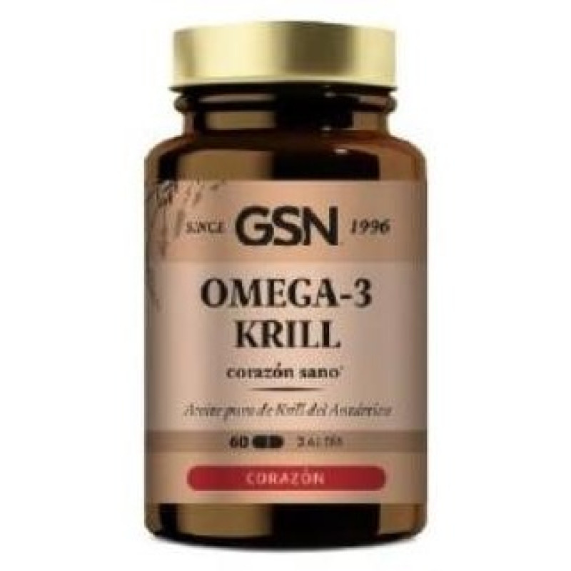 Grsn Aceite de Krill Puro Antartico 60 Perlas - Gsn