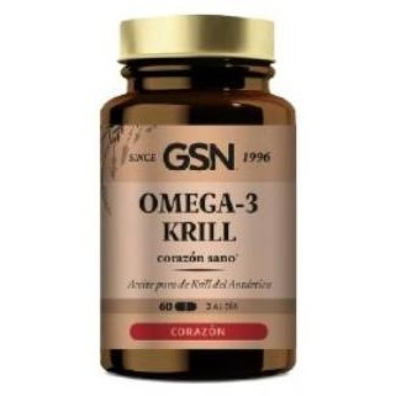 Grsn Aceite de Krill Puro Antartico 60 Perlas - Gsn