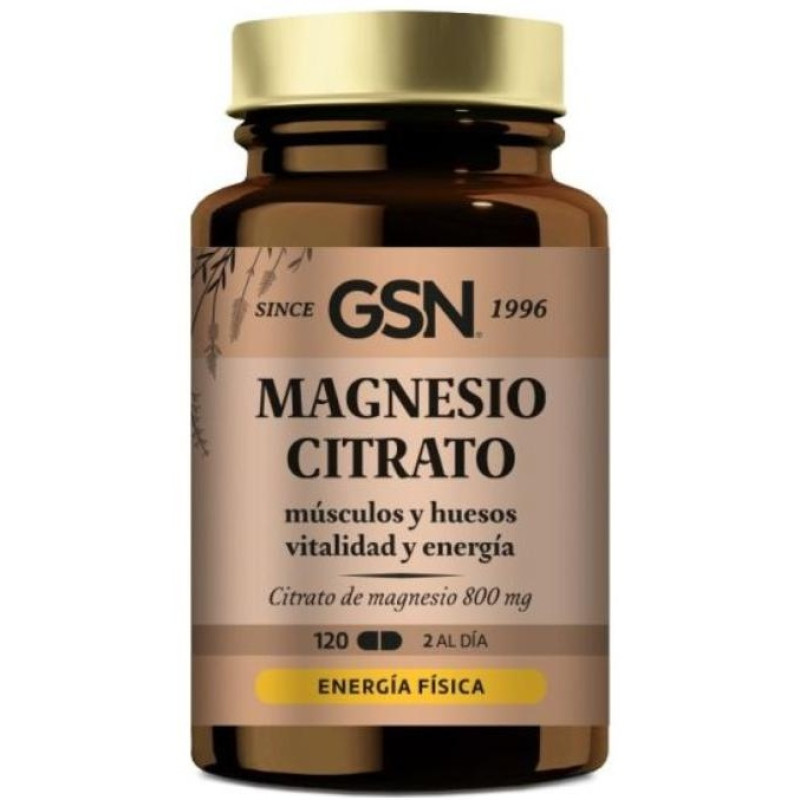 Magnesio 400 Citrato 120comp - Gsn