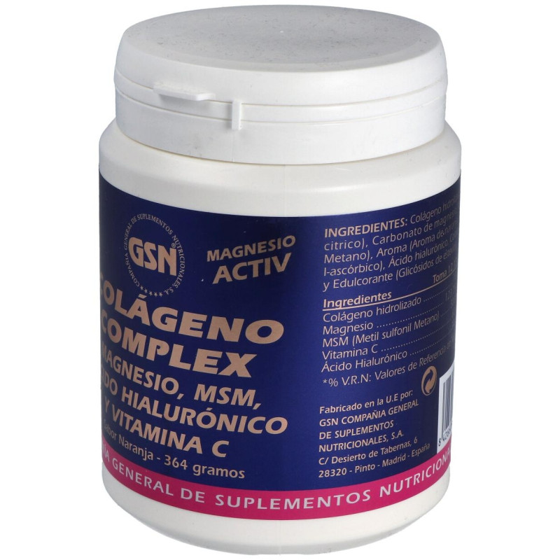 Colageno Complex 364Gr. Sabor Naranja