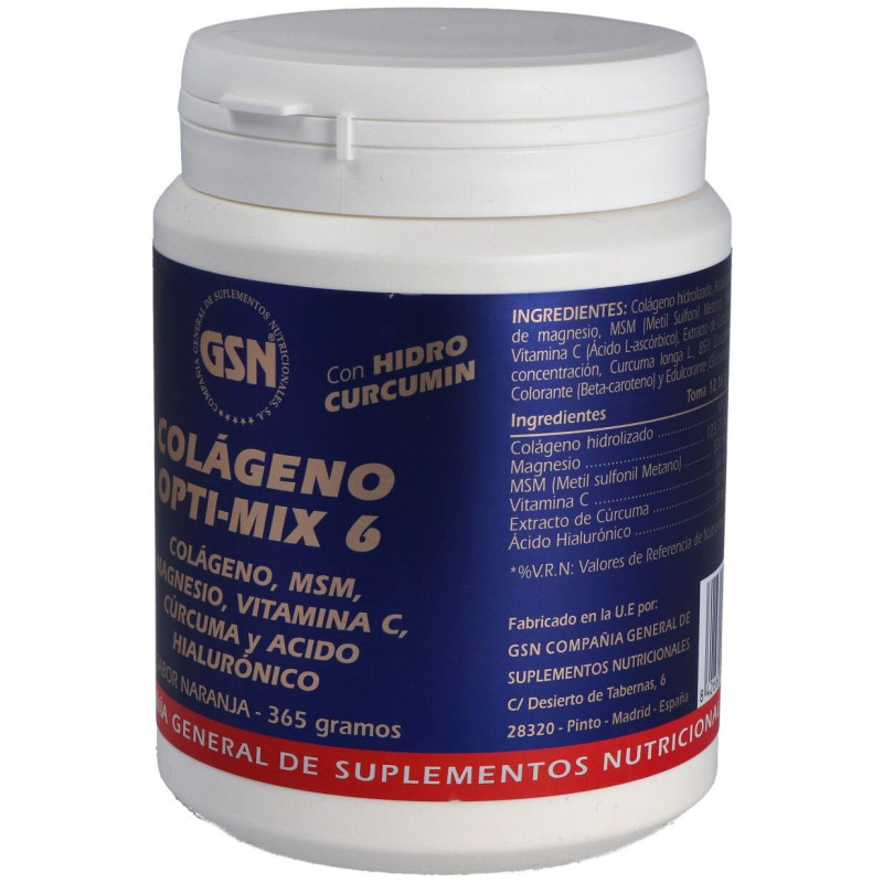 Gsn Colágeno Opti-Mix 6 365G