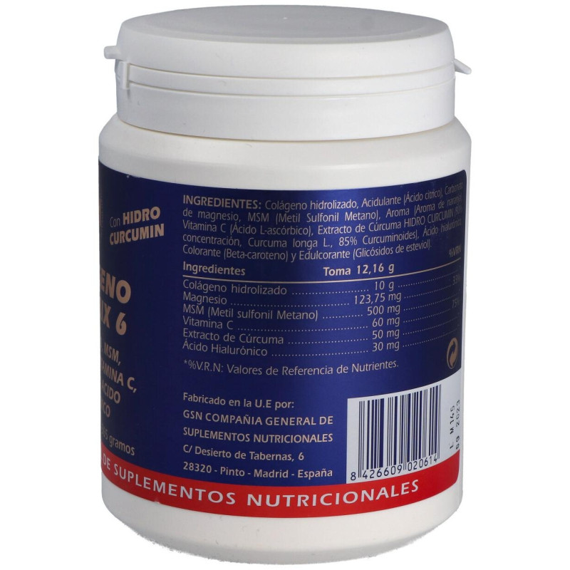 Gsn Colágeno Opti-Mix 6 365G