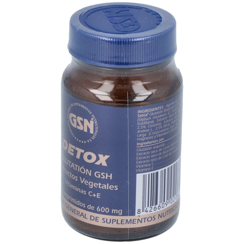 Detox Glutation 60caps - Gsn