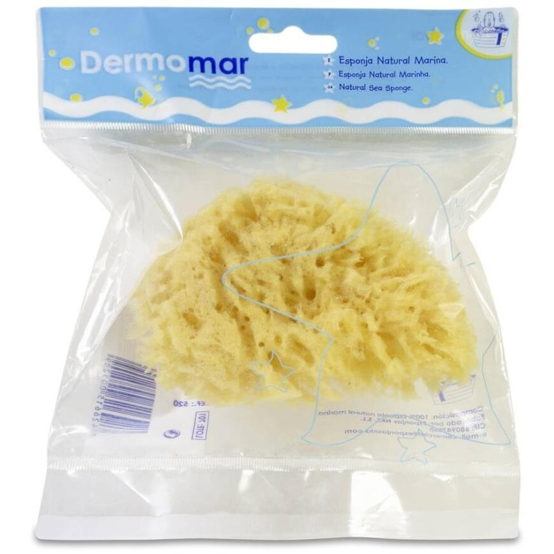 Dermomar Esponja Natural Marina Mediana, 1 Ud - Welnia