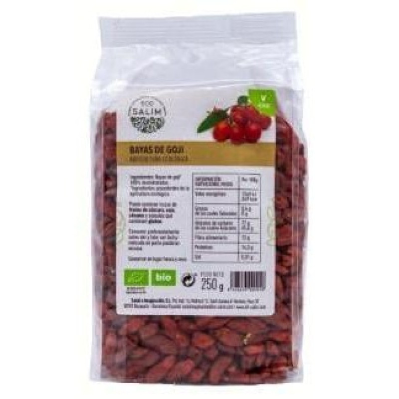 Bayas de Goji 250gr. Bio Vegan - Eco Salim