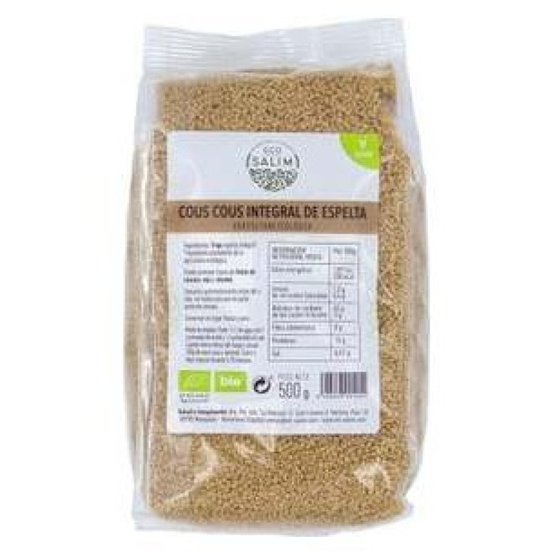 Cuscus de Espelta Integral 500gr. Bio Vegan - Eco Salim