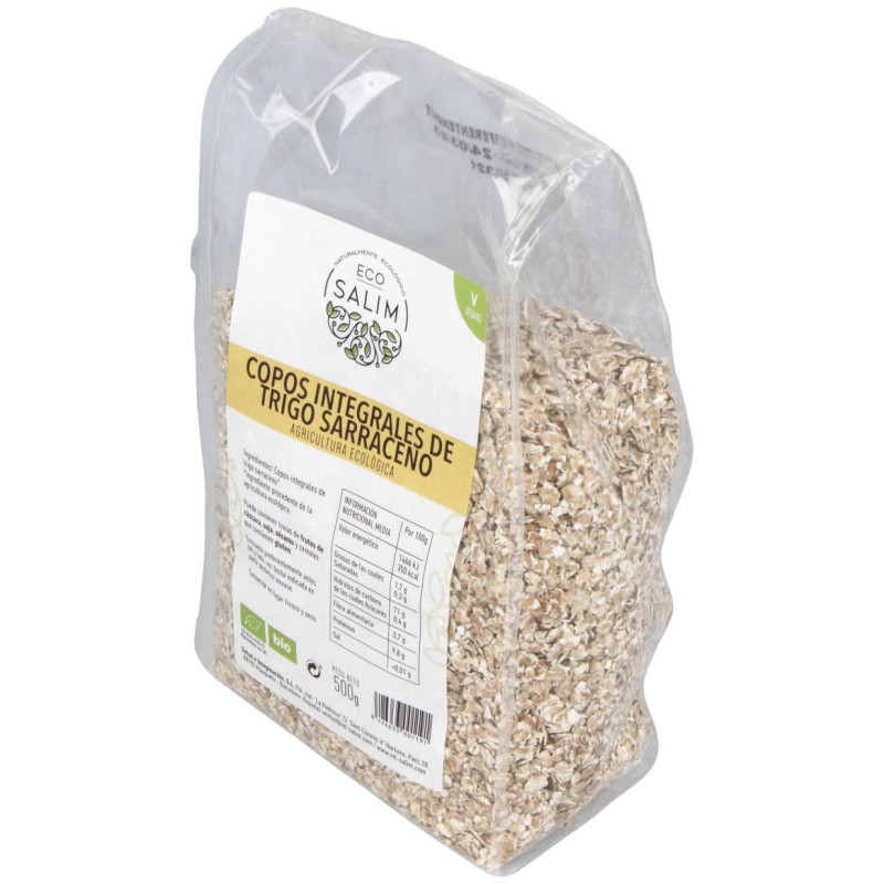 Copos de Trigo Sarraceno Integrales 500gr. Bio - Eco Salim