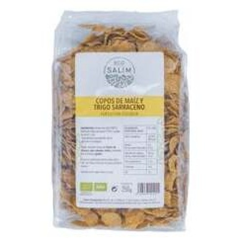 Copos de Maiz Trigo Sarraceno Crujientes 250g Bio - Eco Salim