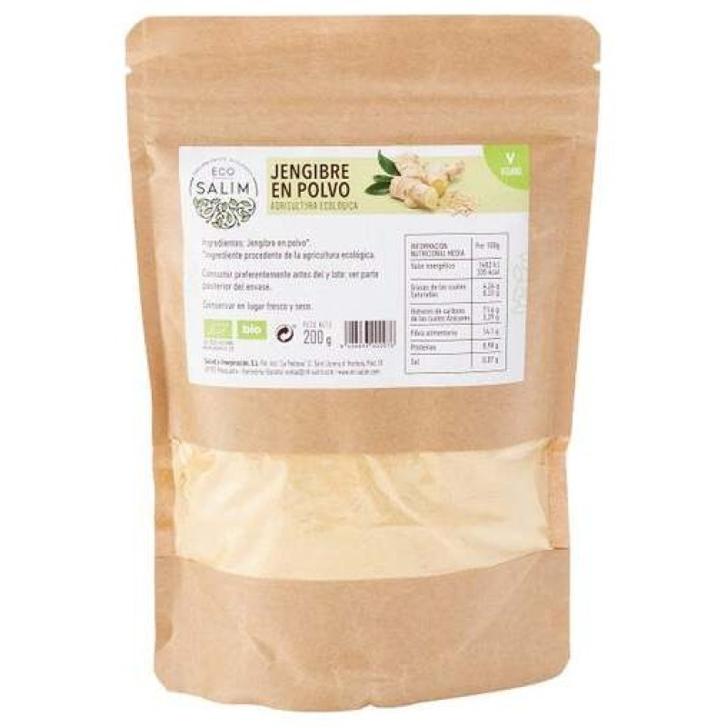 Jengibre en Polvo 200gr. Bio Vegan - Eco Salim