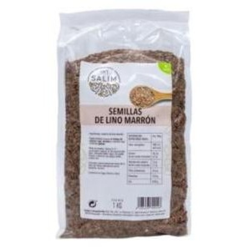 Semillas de Lino Marron 1kg - Int Salim