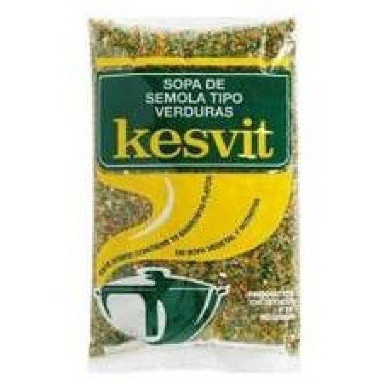 Kesvit Semola Verduras 250 g Bioga - Sorribas