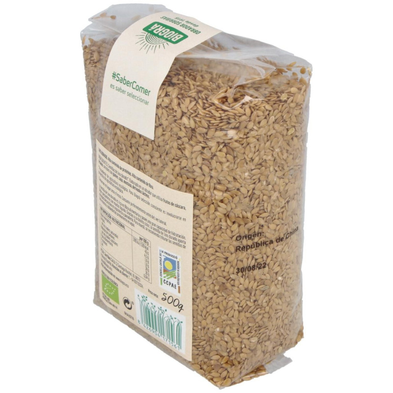 Bioga Linaza Semilla Dorada Bio 500 g - Biogra