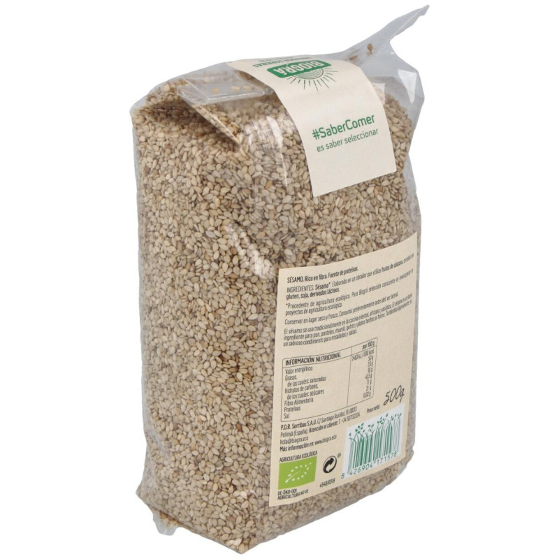 Sésamo Crudo Bio 500g - Biogra