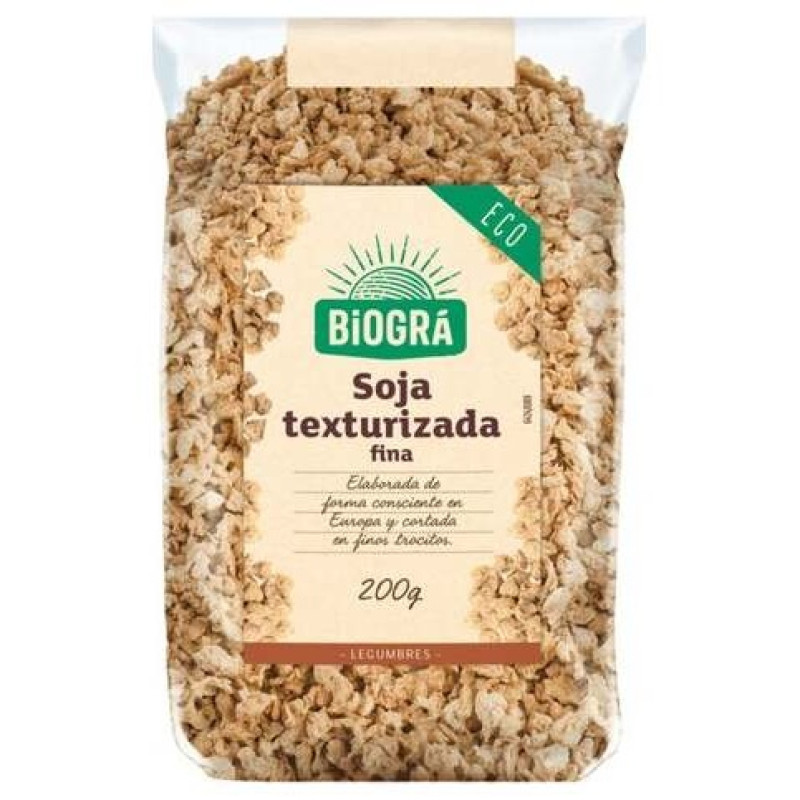 Soja Texturizada Fina 200g - Biogra