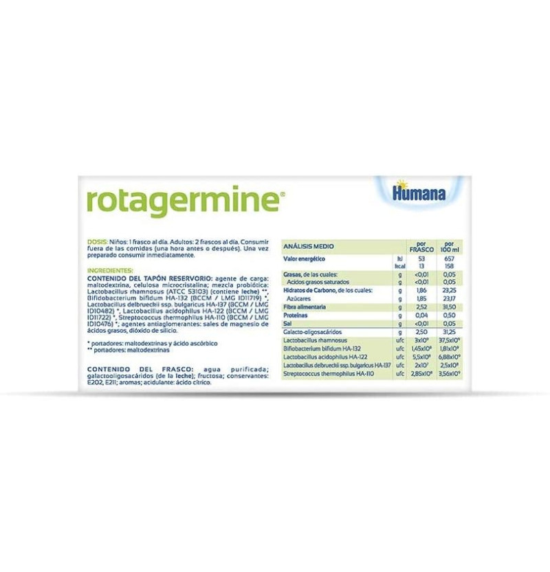 Rotagermine (10 Frascos 8 ml) - Humana