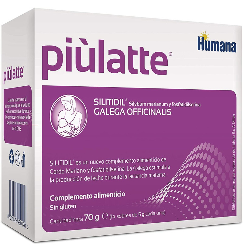 Piulatte (14 Sobres 5 g) - Humana