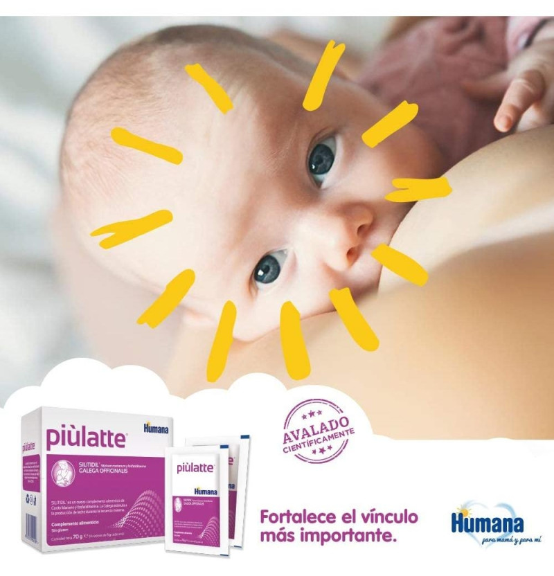 Piulatte (14 Sobres 5 g) - Humana