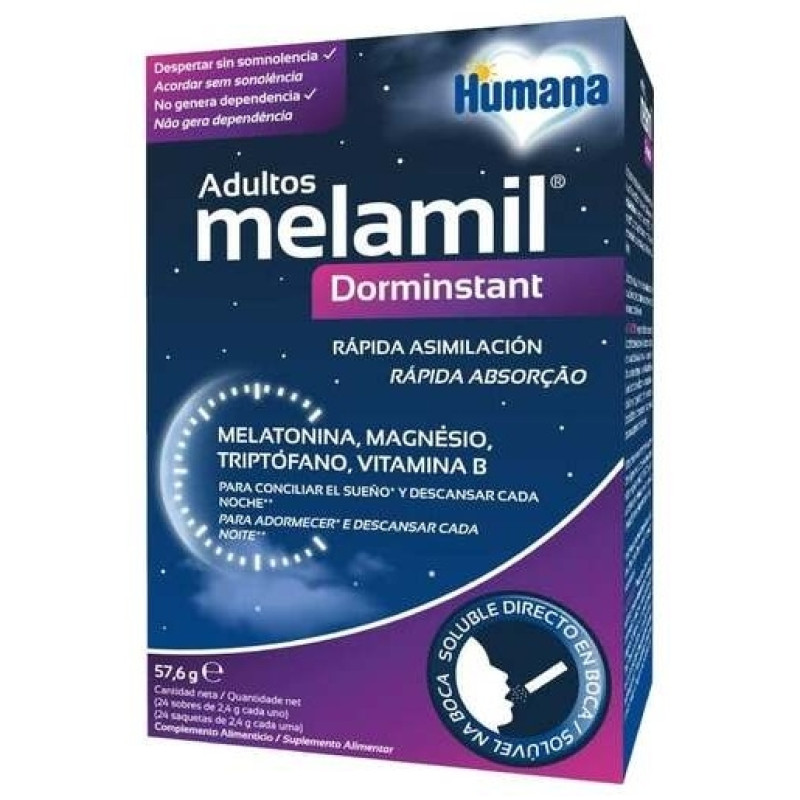 Dorminstant Adultos Complemento Alimenticio en Sobres - Melamil