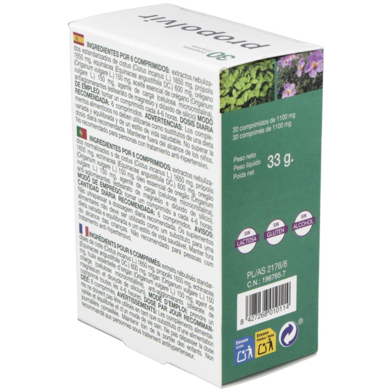 Propolvir 30 Comprimidos - Bioserum