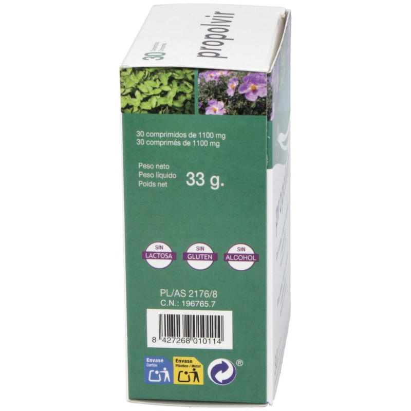 Propolvir 30 Comprimidos - Bioserum