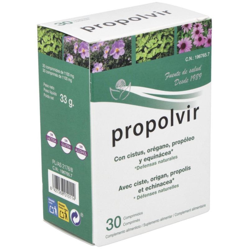 Propolvir 30 Comprimidos - Bioserum