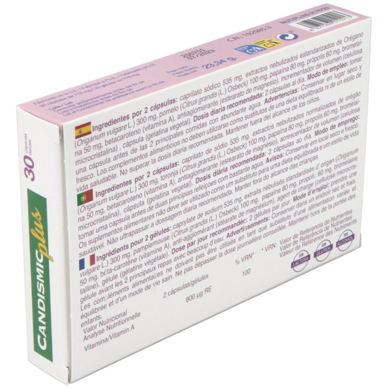 Candismic Plus 30 Cápsulas - Bioserum