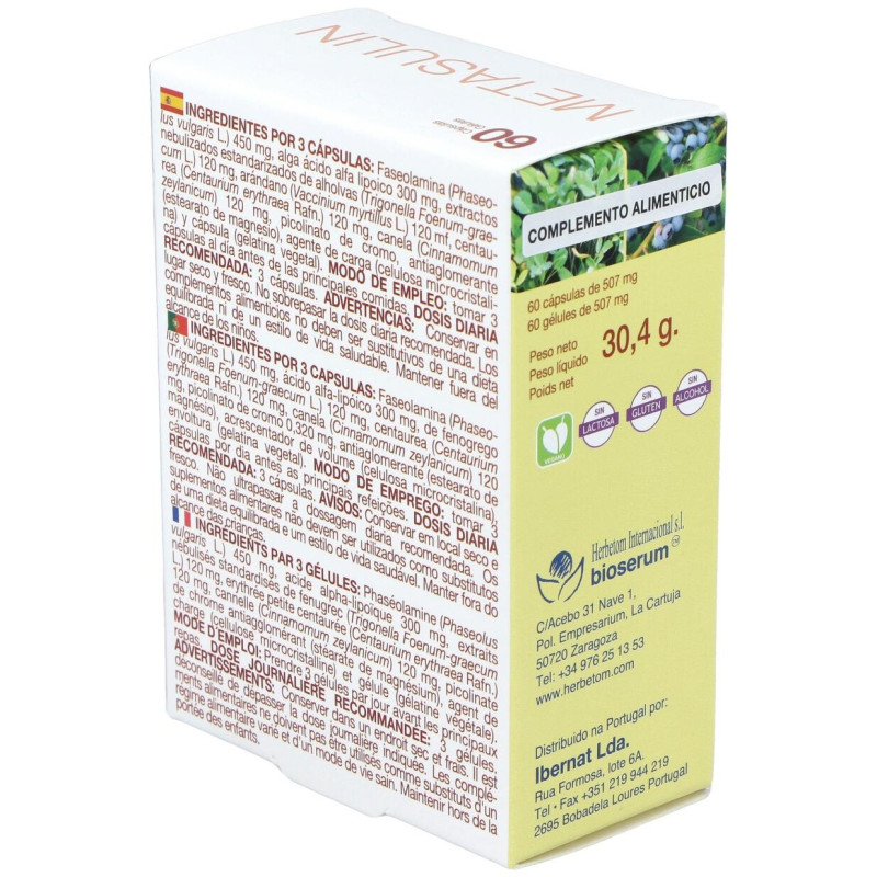 Bioserum Metasulin 60 Cáps.