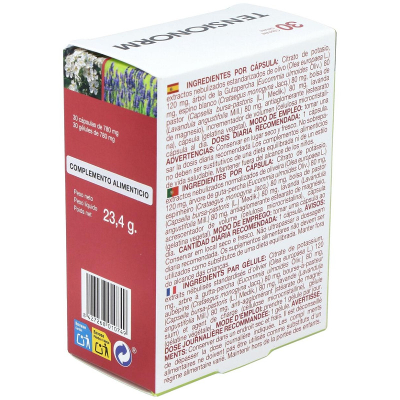 Tensionorm 30 Cápsulas - Bioserum