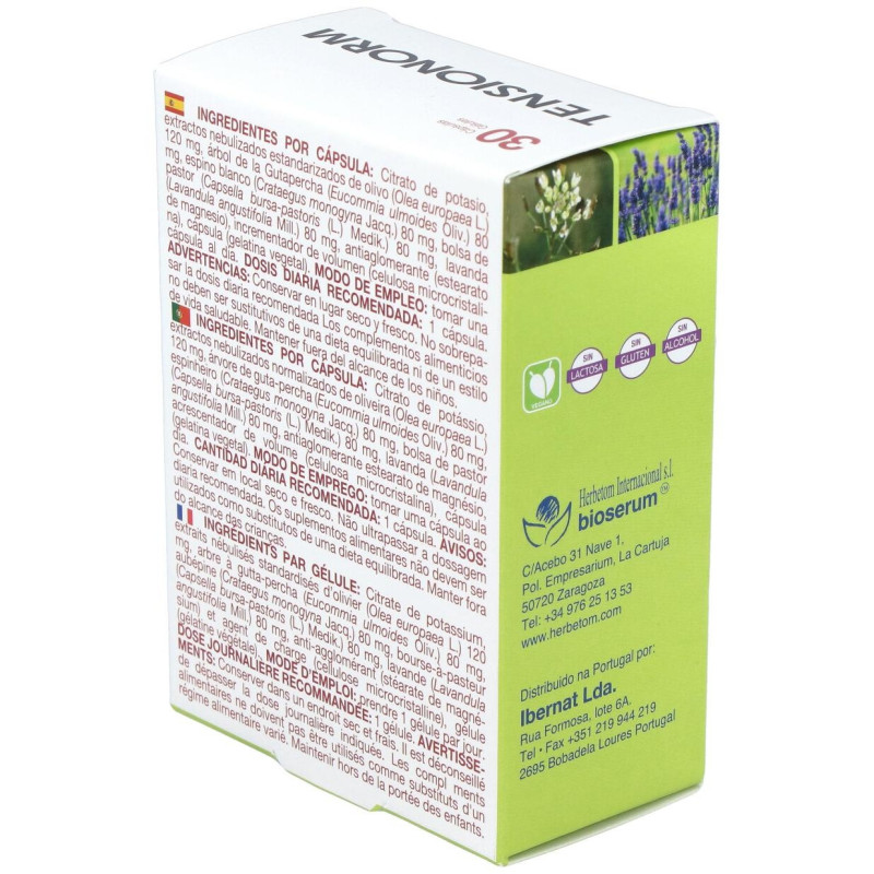 Tensionorm 30 Cápsulas - Bioserum