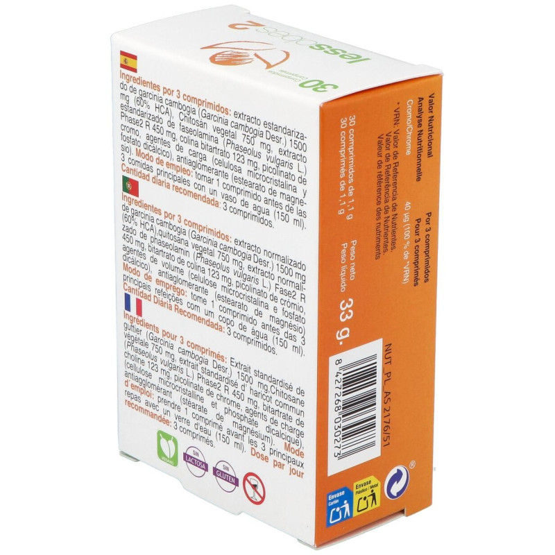 Bioserum Lessobes 2 Control Calorías 30 Comp.