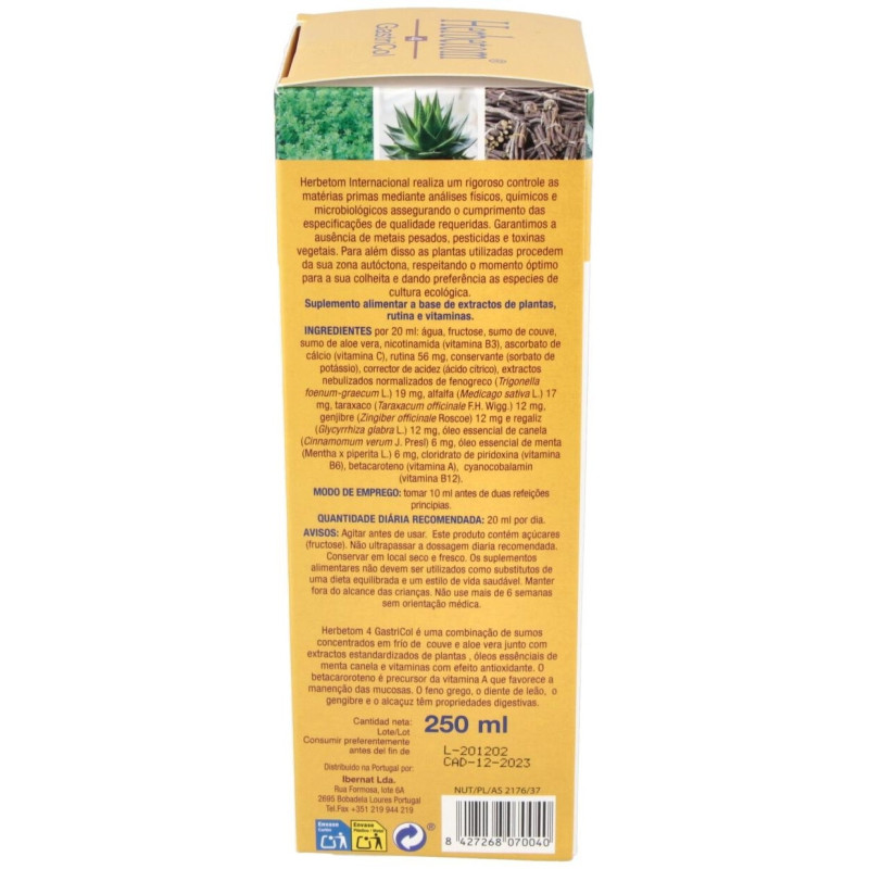 Herbetom 2pm Pulmonar 250 ml Bioseru - Bioserum