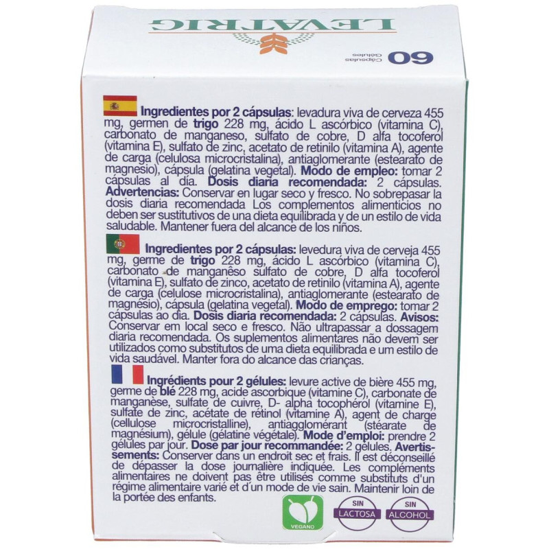 Levatrig 60 Cáps - Bioserum
