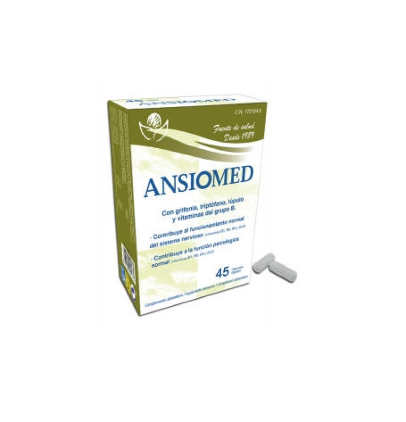 Ansiomed (45 Cápsulas) - Sin Marca