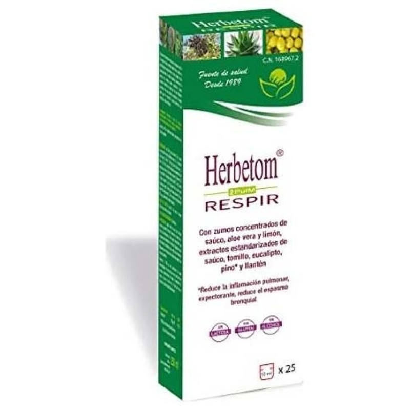 Herbetom Respir Expectorante 250ml - Bioserum