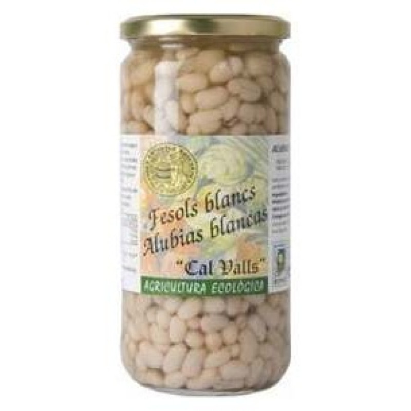 Judias Blancas Cocida Eco 220g - Cal Valls
