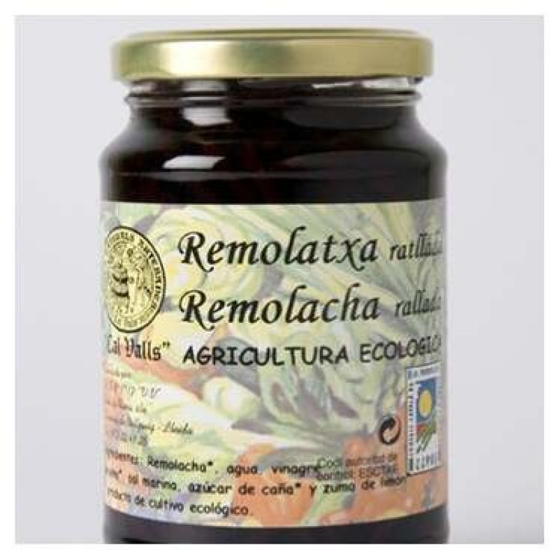 Remolacha Conserva Rallada Eco 210g - Cal Valls