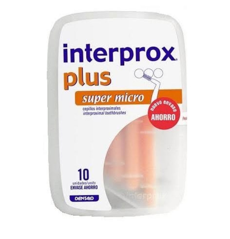 Cepillo Espacio Interproximal - Interprox Plus (super Micro Envase Ahorro 10 U) - Dentaid