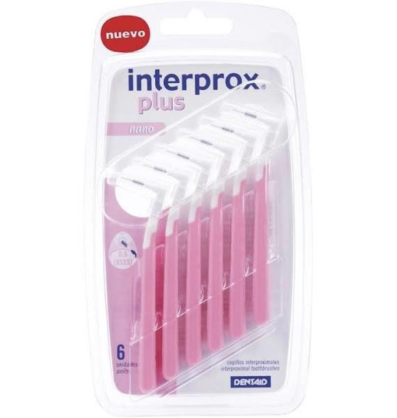 Cepillo Espacio Interproximal - Interprox Plus (nano 6 U) - Dentaid