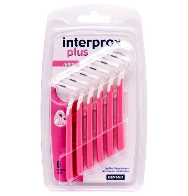 Cepillo Espacio Interproximal - Interprox Plus (nano 6 U) - Dentaid