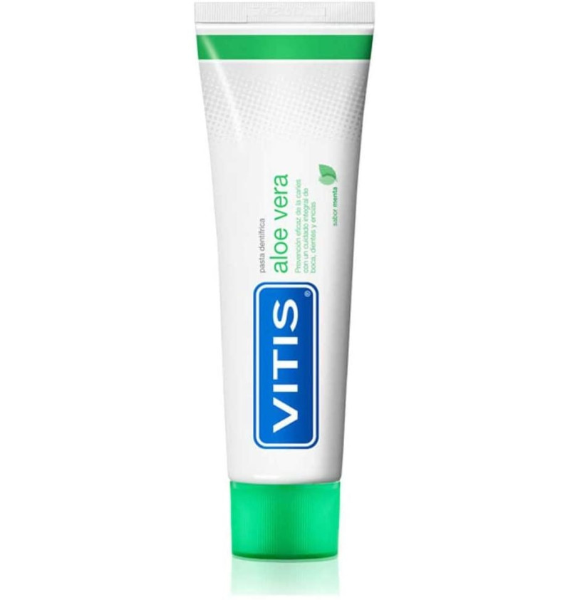 Vitis Aloe Vera Pasta Dentifrica (1 Envase 150 ml Sabor Menta) - Dentaid