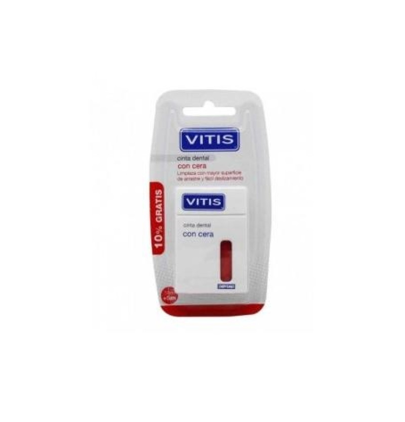 Vitis Cinta Dental con Cera (50 M) - Dentaid
