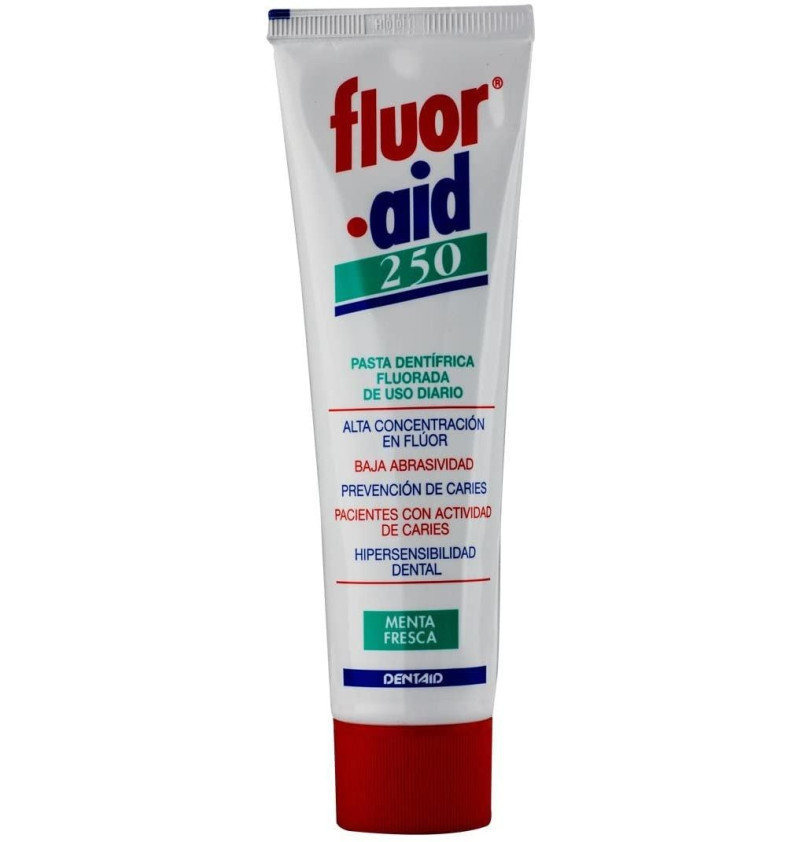 Fluor Aid 250 Pasta Dental (1 Envase 100 ml) - Dentaid