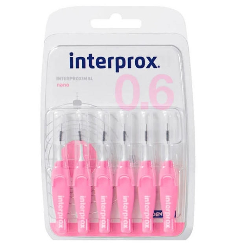 Cepillo Interproximal - Interprox Nano (6 Cepillos) - Dentaid