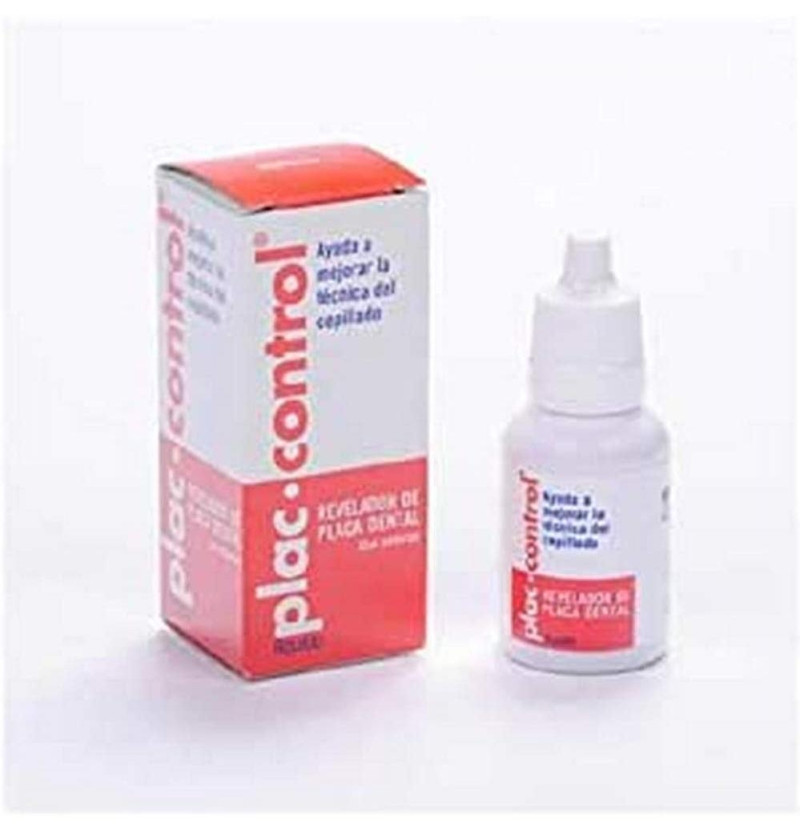 Plac Control Liquido - Revelador Placa Dental (1 Envase 15 ml) - Dentaid