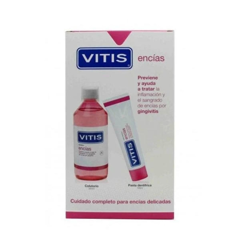 Vitis Encias Pasta Dentifrica y Colutorio (pack) - Dentaid